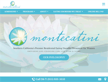 Tablet Screenshot of montecatinieatingdisorder.com